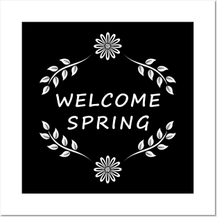 Welcome spring Posters and Art